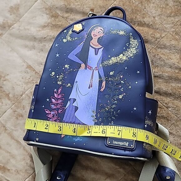 Disney Parks Loungefly Wish Asha and Star Mini Backpack